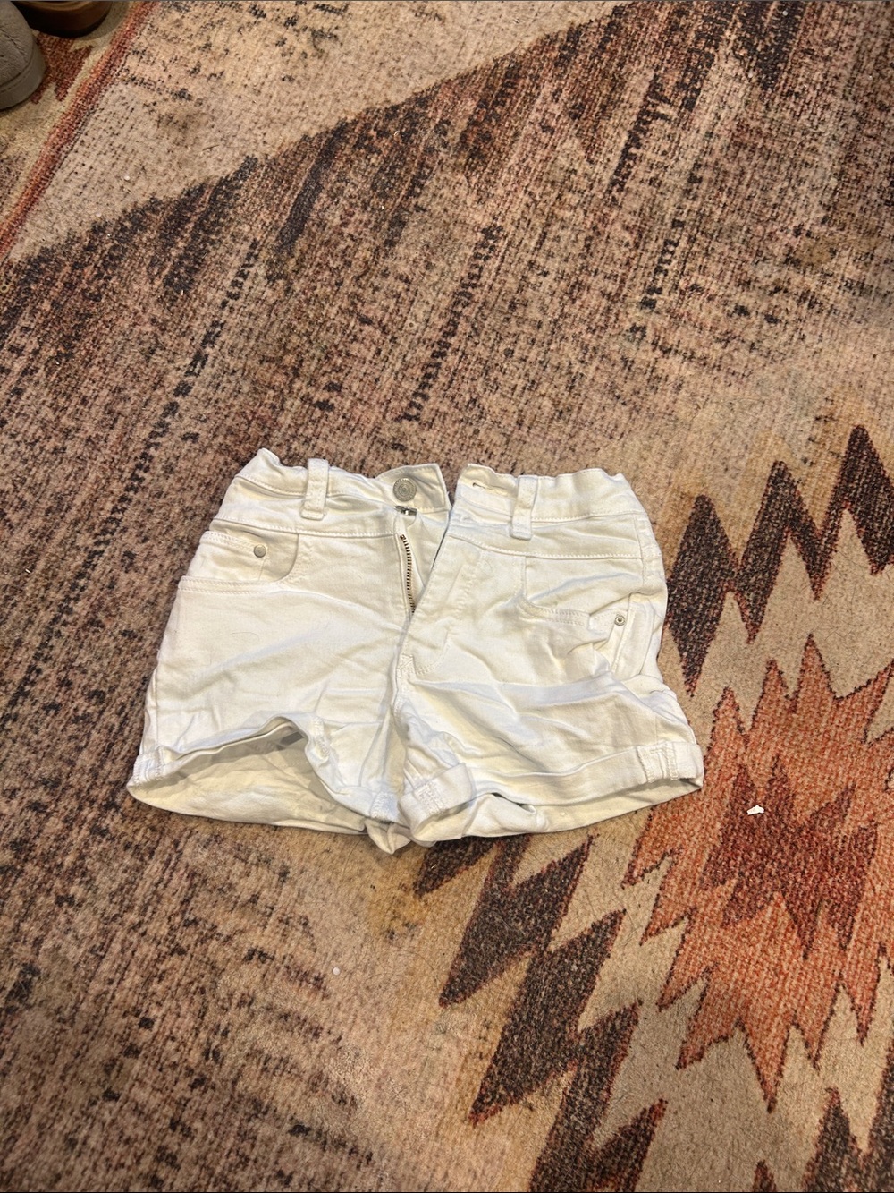 Wallflower White Denim Jean Shorts